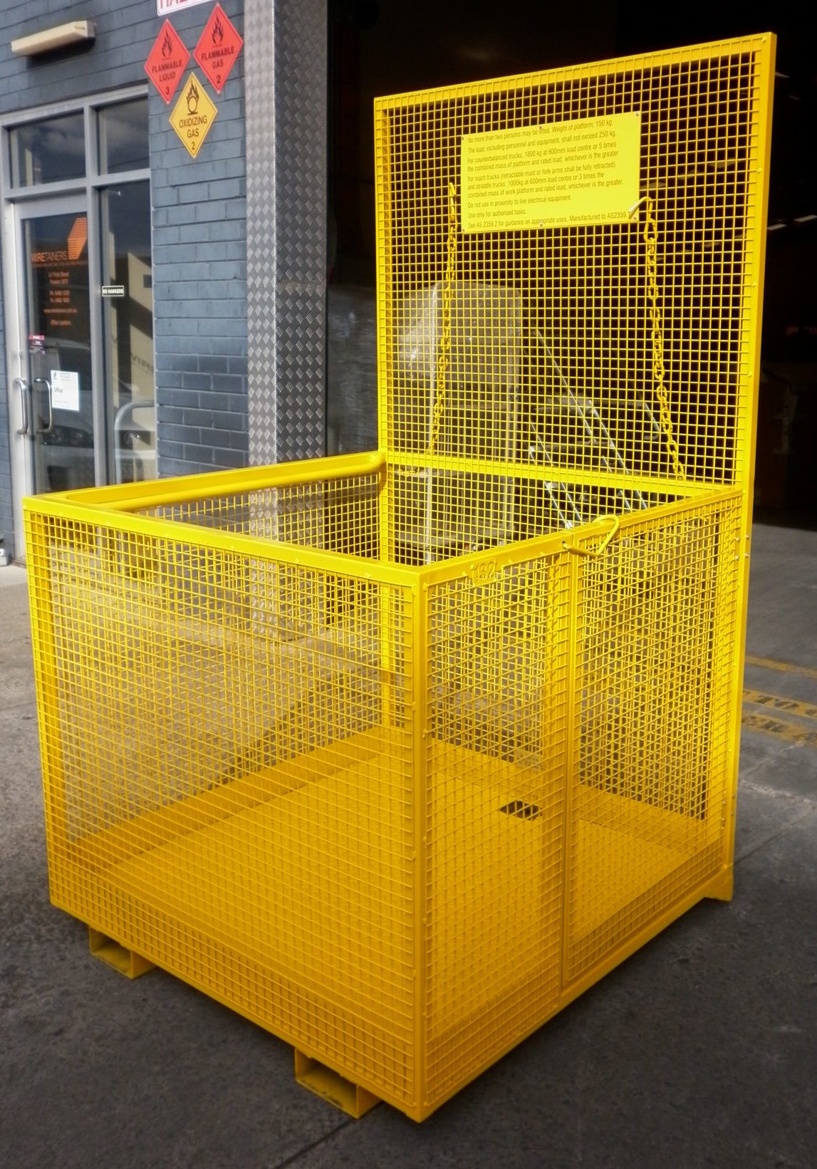 Detail image of Forklift Safety Cage Work Platformfrom Automatic Wire